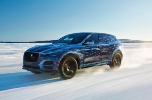 Jaguar-F-Pace-front-three-quarter-in-motion