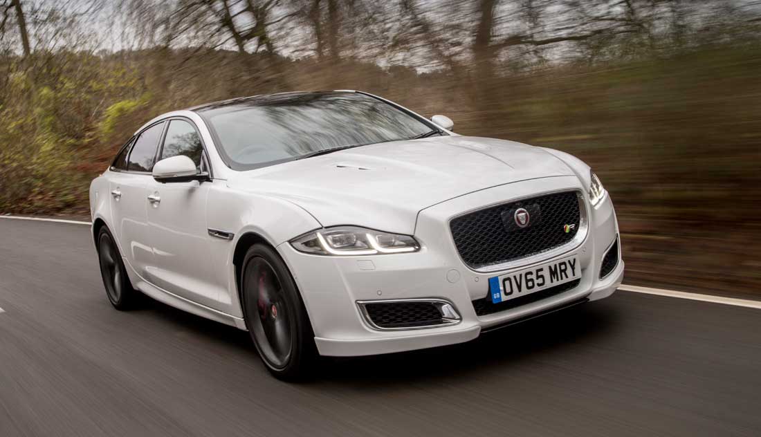 Jaguar XJR front