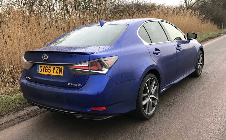 Lexus-GS450h-rear-three-quarters-1