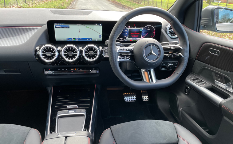 Mercedes B Class interior