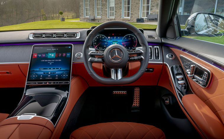 Mercedes S Class interior