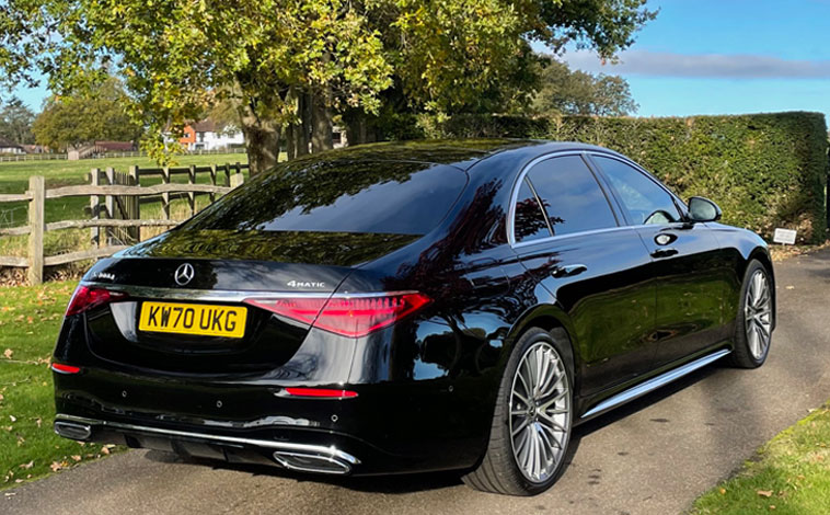 Mercedes S Class rear