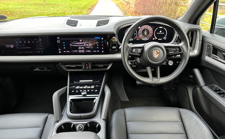 Porsche Cayenne interior