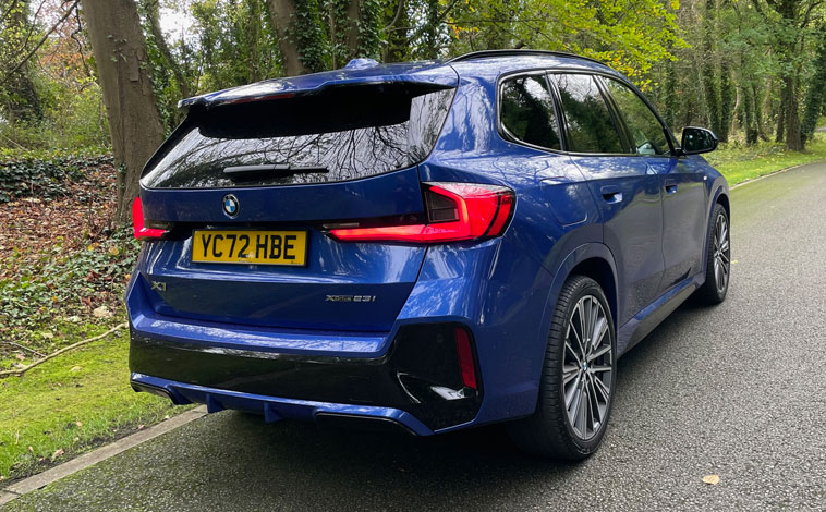 BMW X1 rear