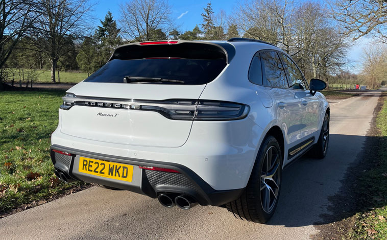 Porsche Macan T rear