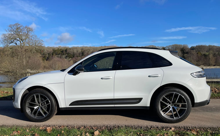 Porsche Macan T side