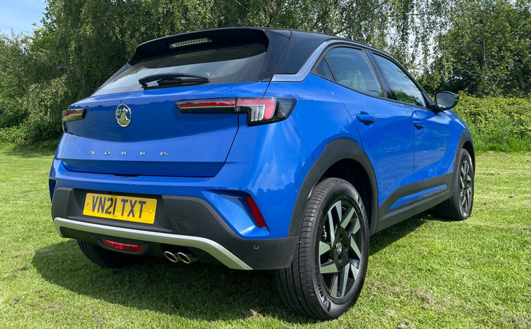 Vauxhall Mokka rear