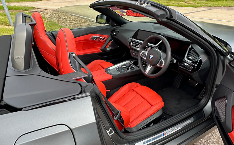 BMW Z4 interior