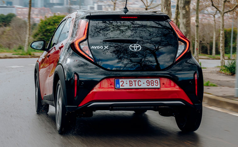 Toyota Aygo X rear