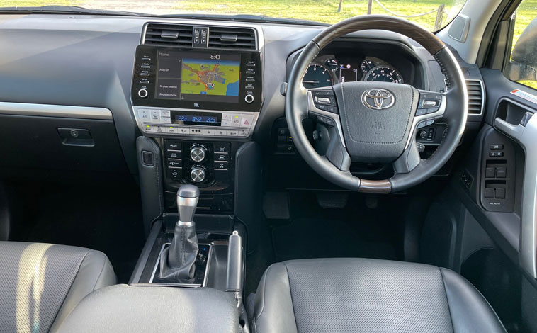 Toyota Land Cruiser interior