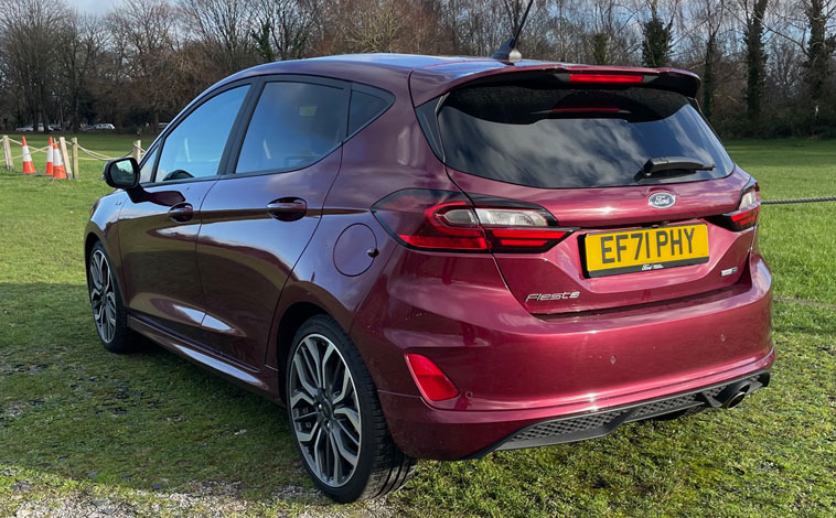 Ford Fiesta rear