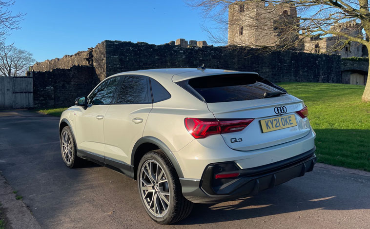 Audi Q3 Sportback TFSI e rear