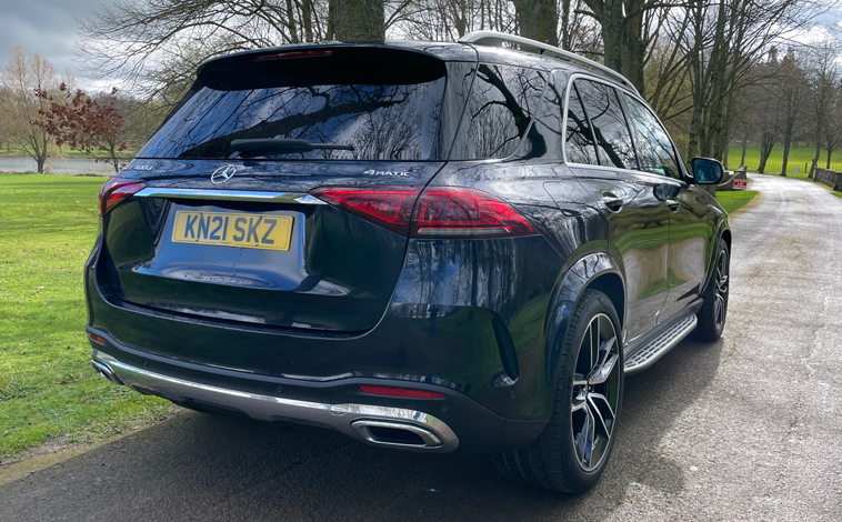 Mercedes GLE rear