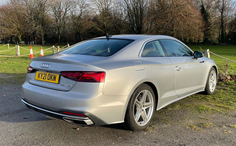 Audi A5 Coupe rear