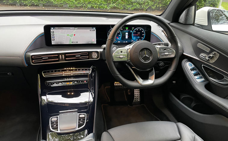 Mercedes EQC interior