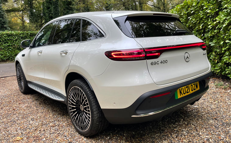 Mercedes EQC rear