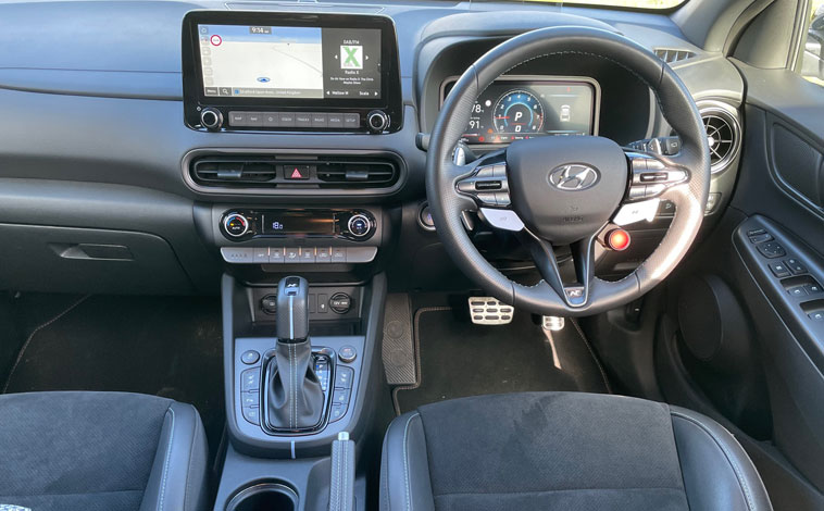 Hyundai Kona N interior