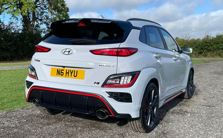 Hyundai Kona N rear