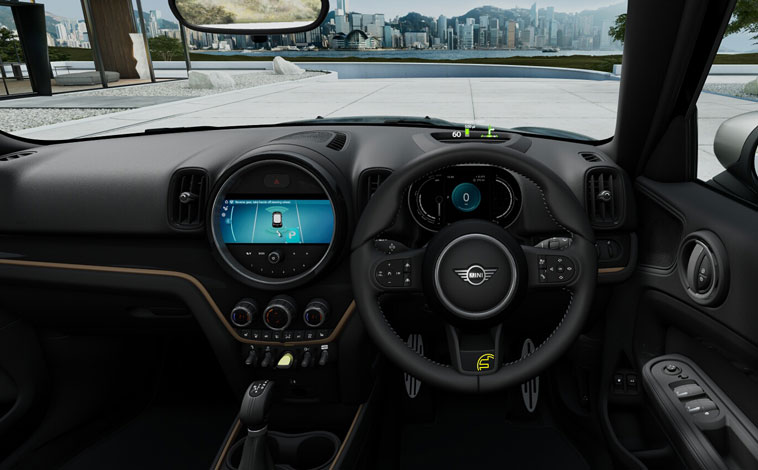 Mini Countryman PHEV Shadow Edition interior