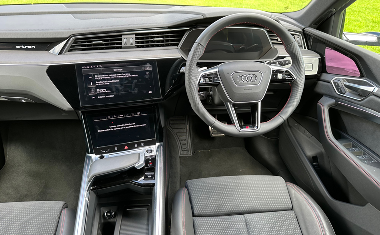 Audi Q8 e-tron interior