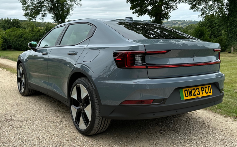 Polestar 2 rear