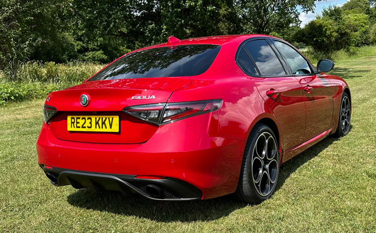 Alfa Romeo Giulia Veloce rear