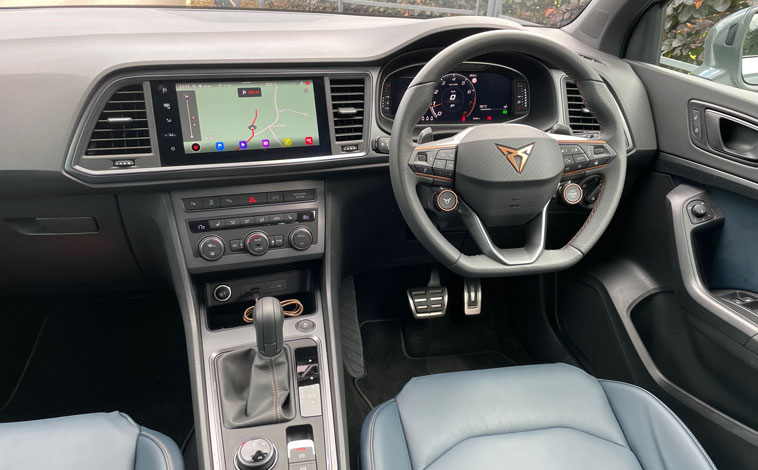 CUPRA Ateca interior