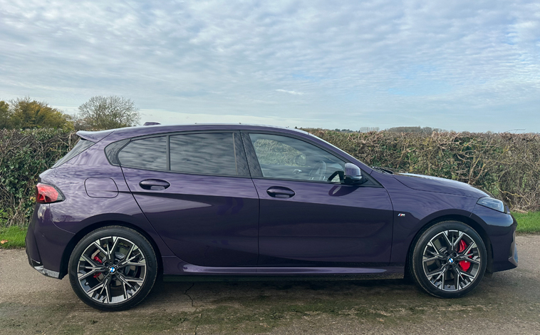 BMW 1 Series M Sport side