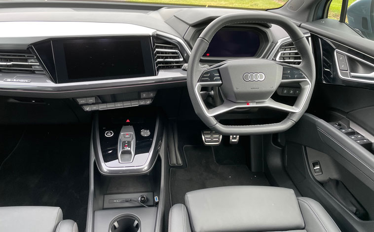 Audi Q4 Sportback e-tron interior