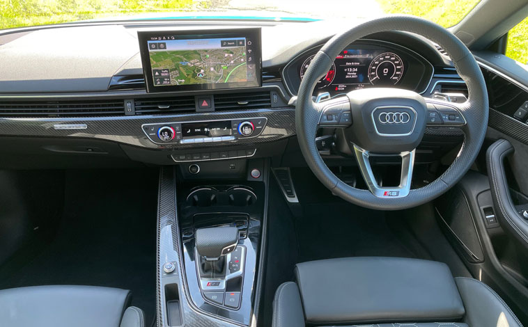 Audi RS5 Sportback interior