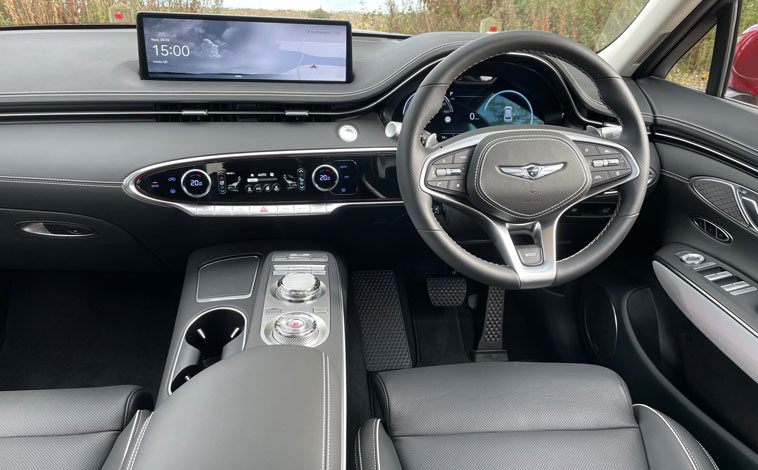 Genesis Electrified GV70 interior