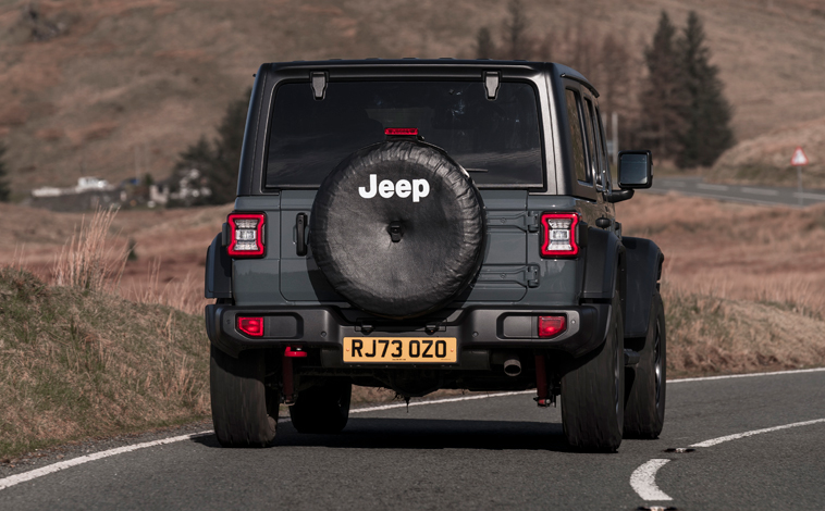 Jeep Wrangler Rubicon rear