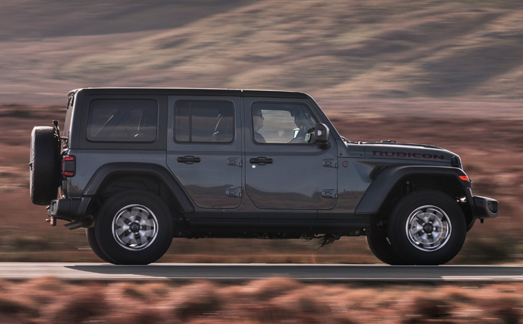 Jeep Wrangler Rubicon side