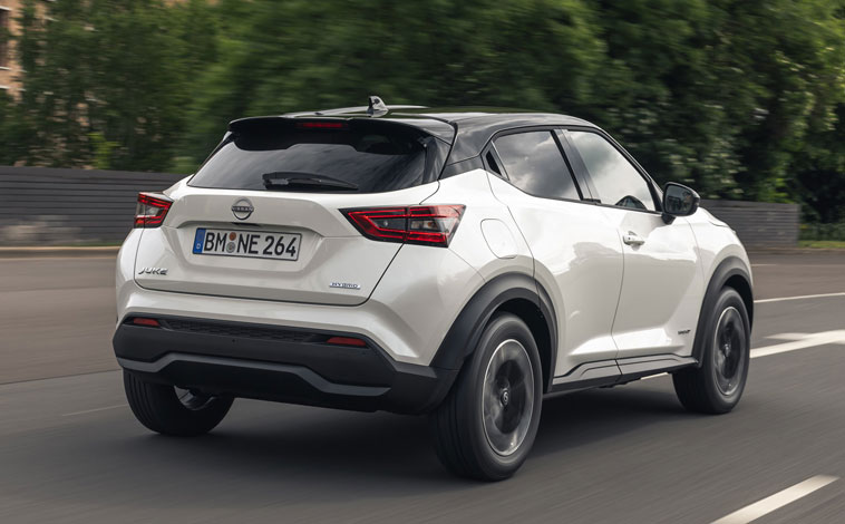 Nissan Juke Hybrid rear