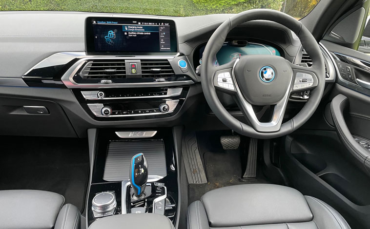 BMW iX3 interior