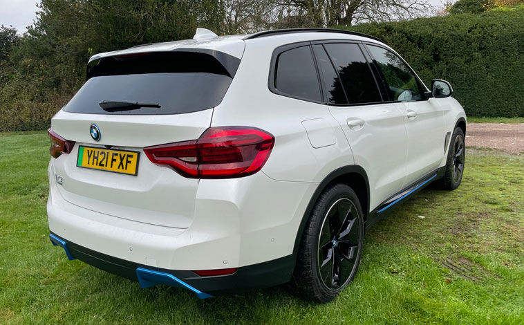 BMW iX3 rear