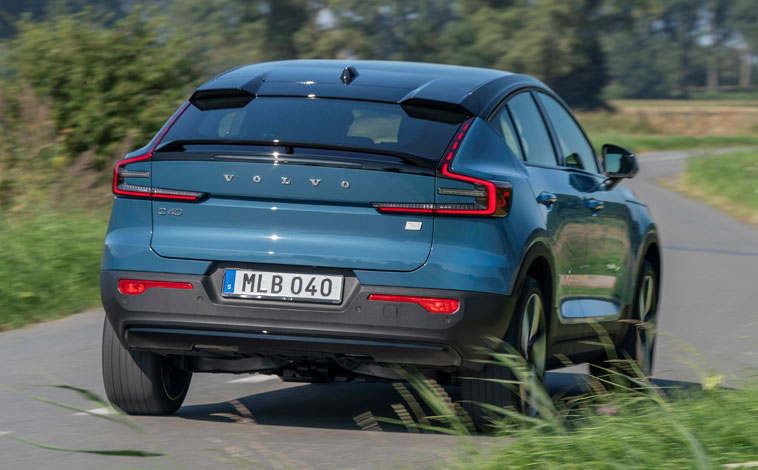 Volvo C40 rear