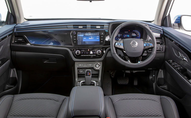 SsangYong Korando e-Motion interior