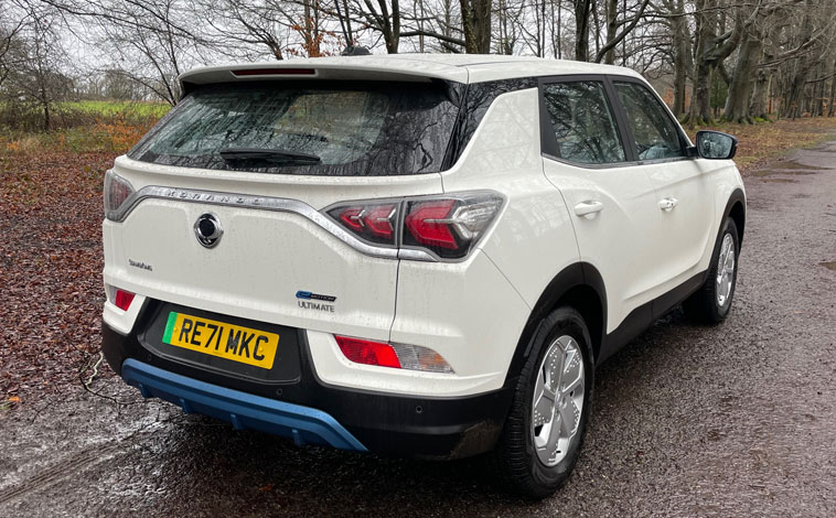 SsangYong Korando e-Motion rear