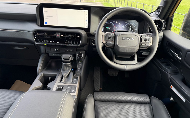 Toyota Land Cruiser interior