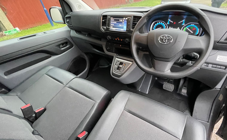 Toyota Proace Electric interior