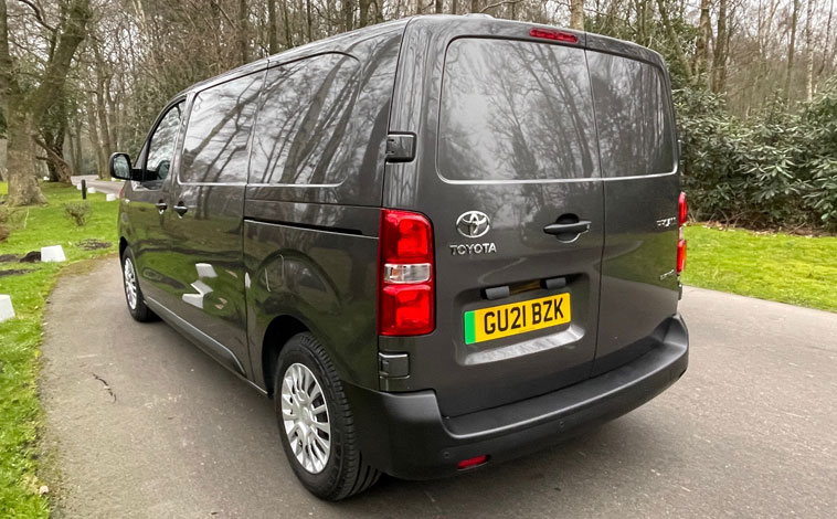 Toyota Proace Electric rear