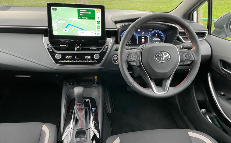 Toyota Corolla interior