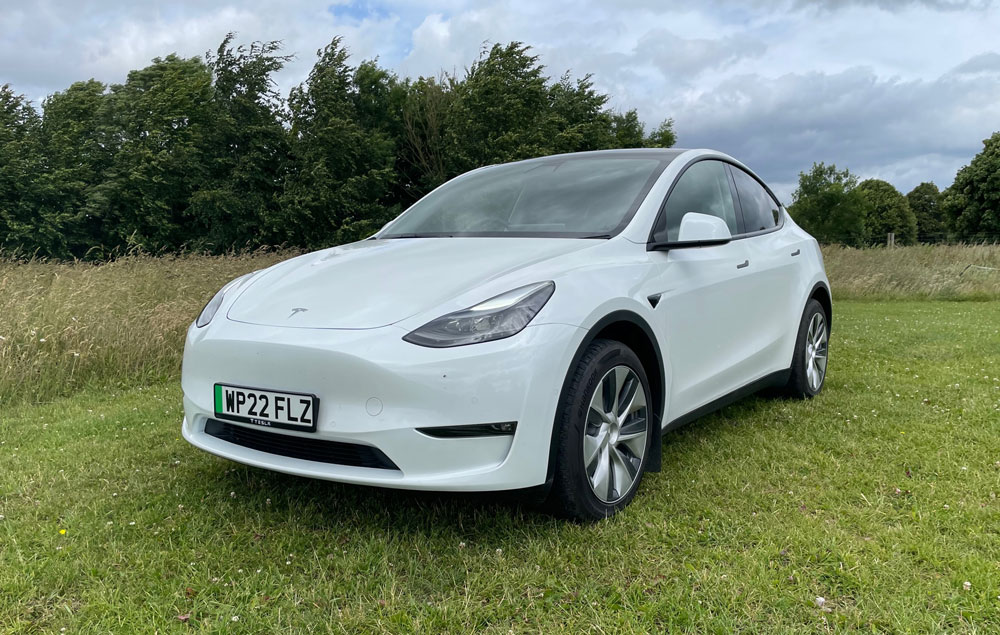 Tesla Model Y front