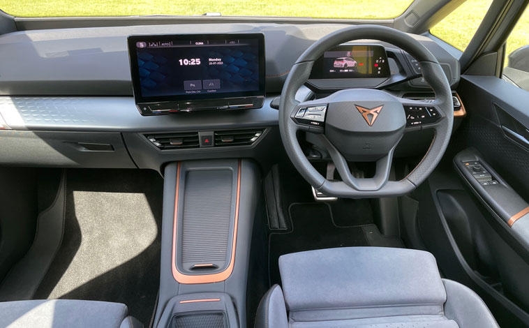 CUPRA Born interior