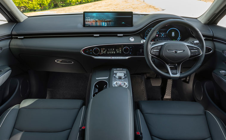 Genesis Electrified GV70 interior