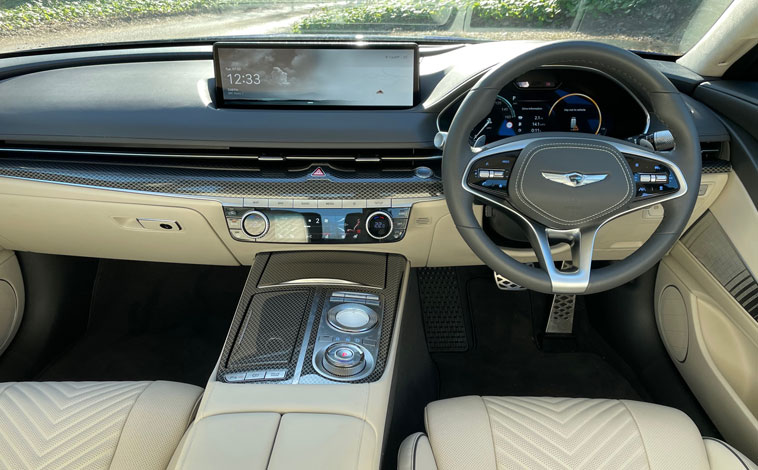 Genesis G80 Sport Line interior