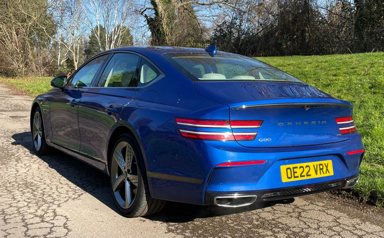 Genesis G80 Sport Line rear