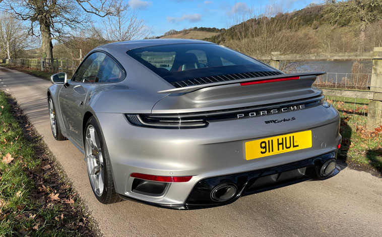 Porsche 911 Turbo S rear