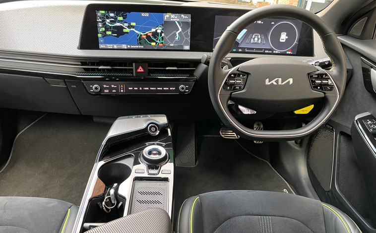 EV6 interior